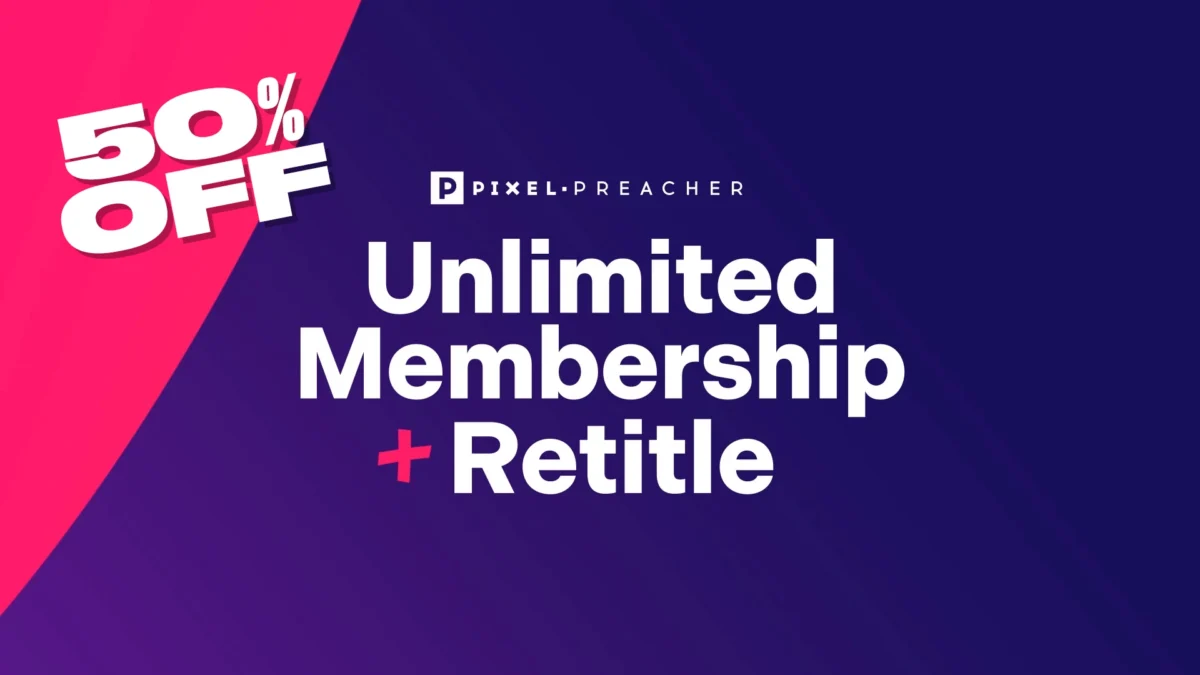 50% Off Unlimited Membership Retitle